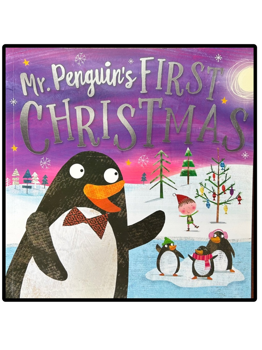 BUNDLE & SAVE🐧Mr. Penguin's First Christmas Kids Softcover Book by Clare Fennell